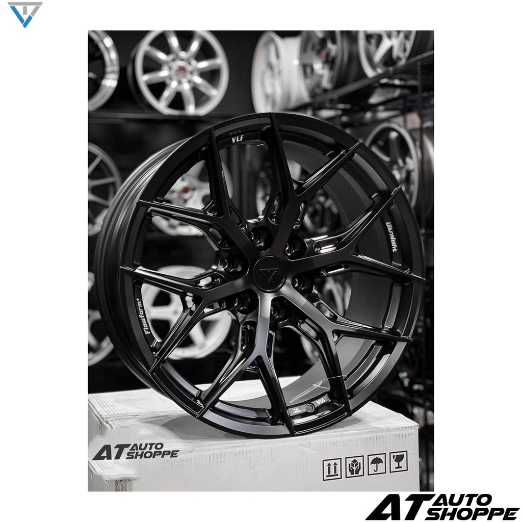 VLF S09 สีดําด้าน 20x9 6x139.7 ET6