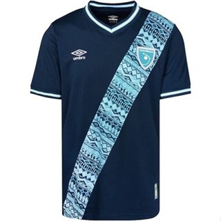 เสื้อกีฬาแขนสั้น ลายทีมฟุตบอล Guatemala Jersey Away 23-24 ชุดเยือน สําหรับผู้ชาย