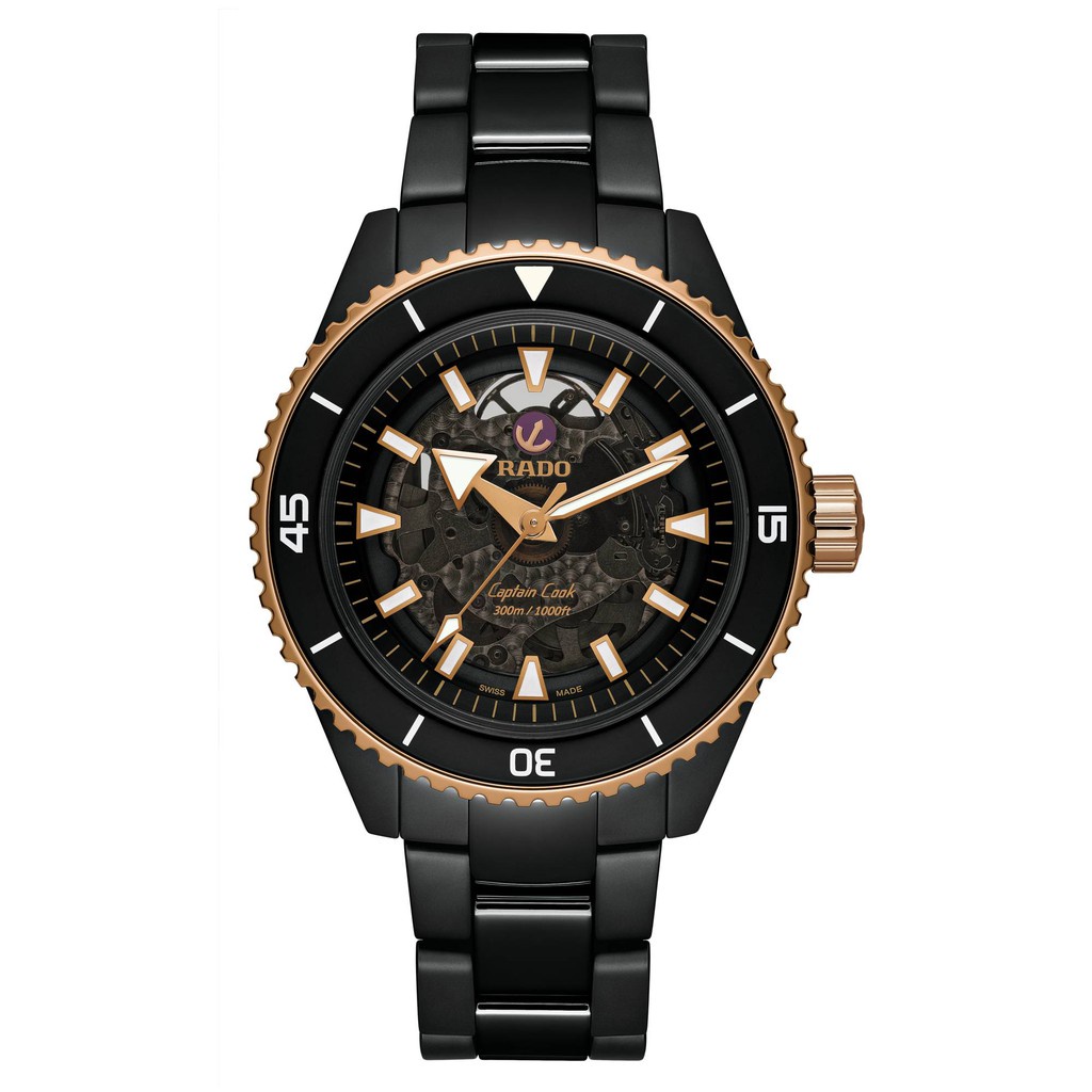 RADO Captain Cook High-Tech Ceramic นาฬิกาข้อมือ รุ่น R32127162