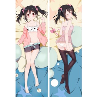 อะนิเมะ LoveLive! ปลอกหมอน พิมพ์ลาย Nico Yazawa Dakimakura สําหรับตกแต่งบ้าน เตียงนอน