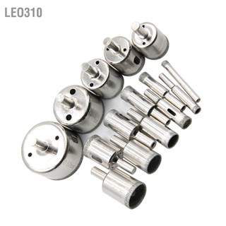 Leo310 15Pcs Diamond เจาะ Bit Fast Clean Hand Hole Opener สำหรับกระเบื้องเซรามิคหินอ่อนหินแกรนิต