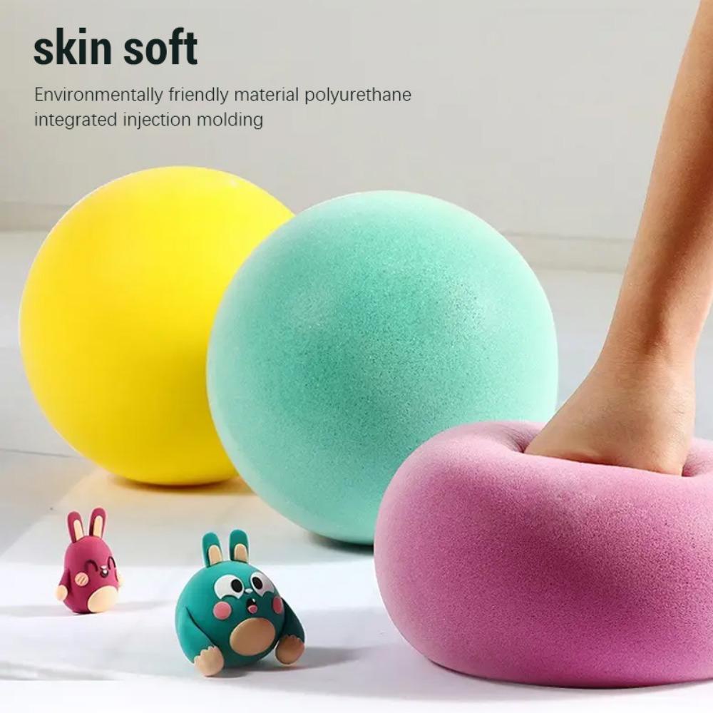 Bluevelveet ลูกบอลยืดหยุ่นนุ่ม 16/18 ซม.ของขวัญเด็กของเล่นสนุกสําหรับเด็กในร่มการตัดเสียงรบกวนของเล่นโฟมเด็ก Mute Ball - รูปที่ 5