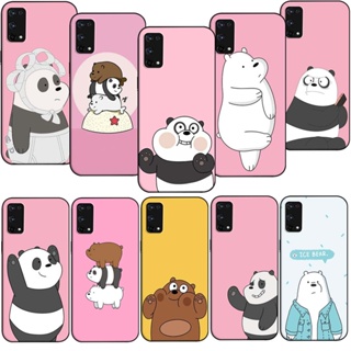 เคสโทรศัพท์มือถือซิลิโคน TPU แบบนิ่ม ลาย AM95 อนิเมะ We Bare Bears สําหรับ Realme C55 GT Neo5 SE GT3 10T Narzo N55