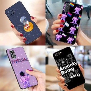 เคสโทรศัพท์มือถือแบบนิ่ม TPU ลายนักบินอวกาศ NASA BS85 สําหรับ Oppo A78 A56s A58X A55 4G A16K A16e A1 A1x Reno8 T 5G Find X6 Pro