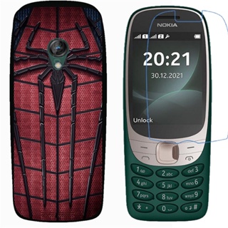 ฟิล์มกันรอยหน้าจอ แบบนิ่ม กันระเบิด สําหรับ The Avengers Spider Man Nokia 6310 2021