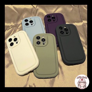 เคส TPU นิ่ม ปิดด้านหลัง เป็นมิตรกับผิวหนัง สีมาการอง กันกระแทก สําหรับ IP 14 Pro Max IP 11 IP 12 11 Pro Max X XS
