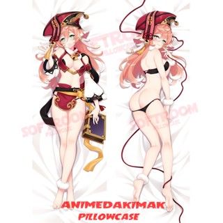 Genshin Impact Yanfei Dakimakura ปลอกหมอน แบบนิ่ม ลายอนิเมะญี่ปุ่น Otaku ขนาด 50x160 ซม. สําหรับตกแต่งบ้าน โซฟา เตียง DK4497