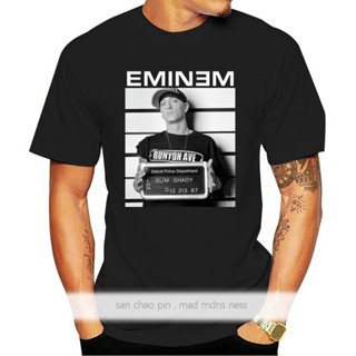 เสื้อยืดผ้าฝ้าย พิมพ์ลาย Eminem Line Up All Sizes สําหรับผู้ชาย OU46ET565W41256