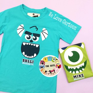 TOP CTเสื้อยืดลายการ์ตูนมอนเตอร์อิงค์ Monster Inc Ver.2