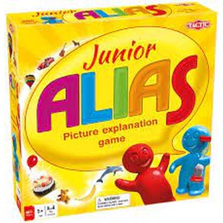 Junior Alias บอร์ดเกม คู่มือภาษาอังกฤษ