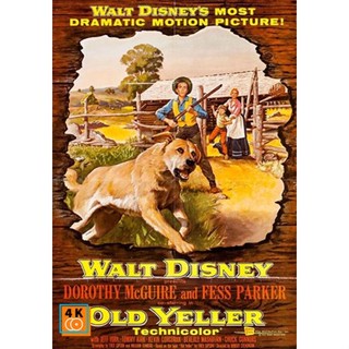 หนัง DVD ออก ใหม่ Old Yeller (1957) เพือนแท้คู่ชีวิต สุนัขล่าคู่ชีวิต (เสียง ไทย /อังกฤษ | ซับ อังกฤษ) DVD ดีวีดี หนังให