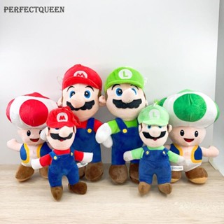 ตุ๊กตานุ่ม รูปการ์ตูน Super Mario น่ารัก ขนาด 30 ซม. ของขวัญวันเกิด คริสต์มาส สําหรับเด็ก perfectqueen