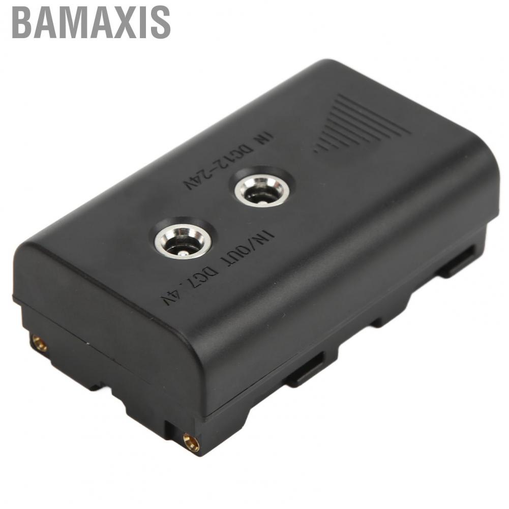 Bamaxis แบตเตอรี่จำลอง NP-F550 สำหรับ NP-F570 NP-F970 Light Friends