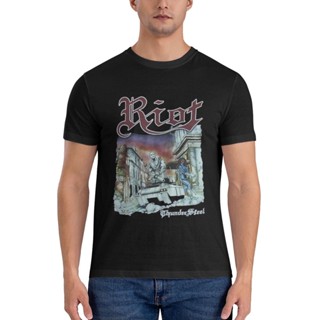 เสื้อยืด พิมพ์ลาย Riot Thundersteel คุณภาพสูง เหมาะกับของขวัญ สําหรับผู้ชาย