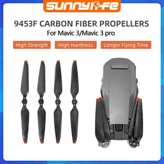 Sunnylife Mavic3Pro ใบพัดคาร์บอนไฟเบอร์ 9453F ปลดเร็ว อุปกรณ์เสริมปีกคลาสสิก Yu3