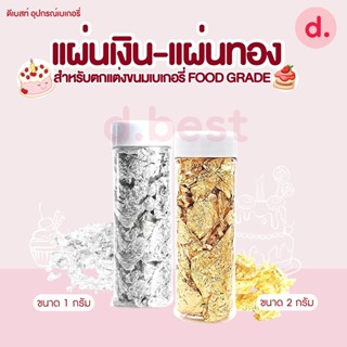 เเผ่นเงิน-ทองติดขนม (FOOD GRADE)