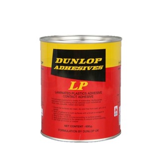 เทปและกาว Dunlop ดันลอป กาวลามิเนท พลาสติก  (สีแดง) กาวทากระเบื้องยาง,ฟอนิเจอร์ไม้,โลหะ,หนัง,และยาง ทนต่อความร้อน