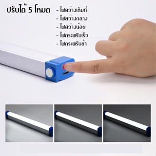 หลอดไฟ หลอดไฟ LED ไร้สาย พกพา ไฟฉุกเฉิน 5โหมด 95w หลอดไฟ ติดกำแพง หลอดไฟแขวน ชาร์จ USB สะดวกง่า