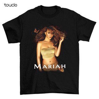 เสื้อยืดผ้าฝ้าย 100% พิมพ์ลายวาฟเฟิล Inspired by Mariah Carey สีดํา ของขวัญวันเกิด สําหรับผู้ชาย และผู้หญิง XS-3XL V535