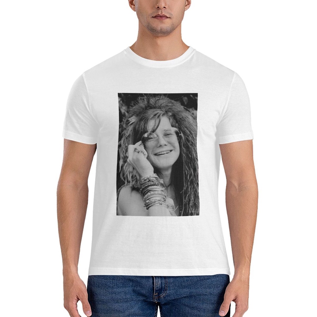 Janis Joplin Cool Tshirt อุปกรณ์เสริมหลากสี