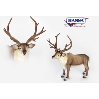 6860 ตุ๊กตากวางเรนเดียร์นอร์ดิก Nordic Reindeer Hansa Creation