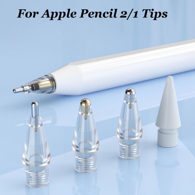 Tips Compatible for Apple Pencil Pro USB-C 3 2 1 Gen Replacement Spare Nib Hard-wearing Stylus Pen Nibs