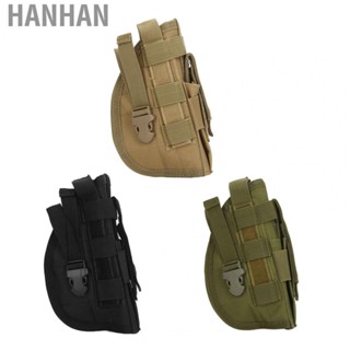 Hanhan Molle Belt Holster Pouch  Adjustable Multipurpose Waist Bag High Compatibility Quick Release Nylon Webbing  for