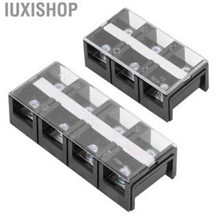 Iuxishop Screw Terminals  Insulated Electric Terminal Block Intuitive with Cover for Automotive Power Distribution Wiring