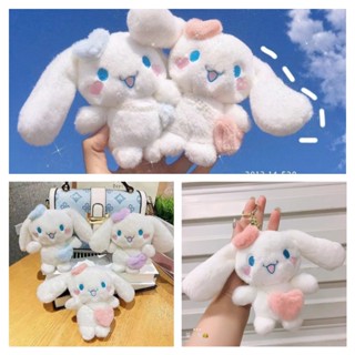 พวงกุญแจ ตุ๊กตาฟิกเกอร์ อนิเมะ Sanrio Kawai Cinnamoroll คุณภาพสูง ของเล่นสําหรับเด็ก