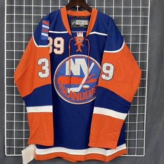 เสื้อกีฬาแขนยาว ปักลาย Nhl Hockey Jersey Jersey สไตล์ฮิปฮอป ฮาราจูกุ เรโทร ขนาดใหญ่