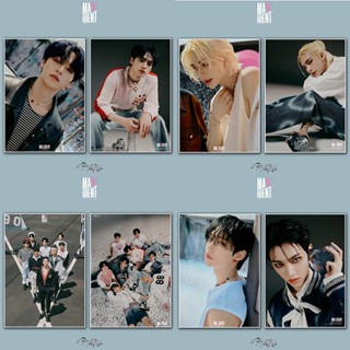 โปสเตอร์สติกเกอร์ Kpop Stray Kids MAXIDENT SKZ HD สําหรับเก็บสะสมการ์ด