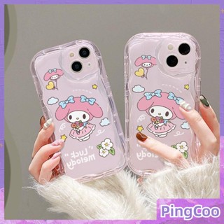 สำหรับ iPhone 11 เคสไอโฟนขอบโค้งคลื่นเคส TPU เคสนิ่มกันกระแทกป้องกันกล้องตัวการ์ตูนน่ารักเข้ากันได้กับ iPhone 14 13 Pro max 12 Pro Max 11 xr xs max