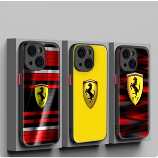 เคสโทรศัพท์มือถือแบบนิ่ม ลายโลโก้ Ferrari 63WS สําหรับ iPhone SE SE2 SE3 7 8 Plus XR XS Max 11 Pro Max