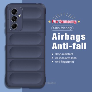 เคสโทรศัพท์ซิลิโคน TPU แบบนิ่ม ทรงสี่เหลี่ยม กันกระแทก ป้องกันกล้อง สําหรับ Samsung Galaxy M 54 14 M14 M54 A54 A34 A24 5G 4G 2023