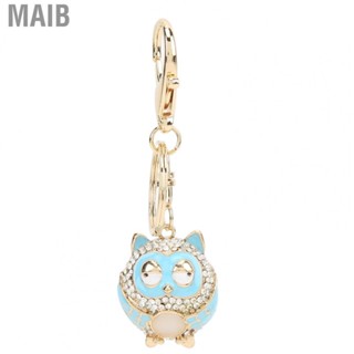 Maib Car Keychain  Bright Color Owl Car Keychain  for Wallets