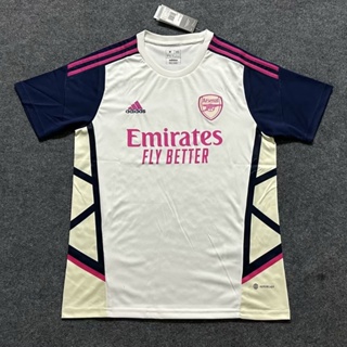 เสื้อกีฬาแขนสั้น ลายทีมชาติฟุตบอล Arsenal 23-24 AAA แห้งเร็ว สําหรับผู้ชาย ไซซ์ S-XXL