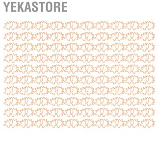 Yekastore Paper Clips Metal  Invoice Paper Paper Clips 100pcs Paper Clips