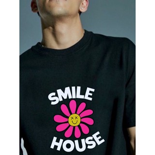 [COD]ลาย SMILE HOUSE FLOWERS-5XL