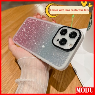 Modu เคสโทรศัพท์มือถือ ซิลิโคนนิ่ม กันกระแทก แต่งกลิตเตอร์ ระยิบระยับ หรูหรา สําหรับ Xiaomi Redmi Note 12 11 11S 10 10S PRO POCO X5 PRO