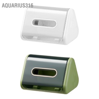  Aquarius316 เครื่องจ่ายกระดาษทิชชูแบบติดผนังตู้เก็บผ้าเช็ดปากดีไซน์ทันสมัยสำหรับห้องน้ำห้องนั่งเล่นในบ้าน