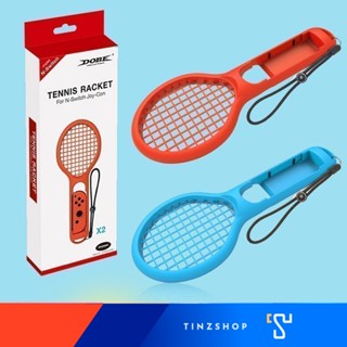 DOBE TNS-1843 Tennis Racket for Nintendo Switch Neon Joy-Conจอยตีเทนนิสใช้กับจอยคอน(1กล่อง=2 ชิ้น)