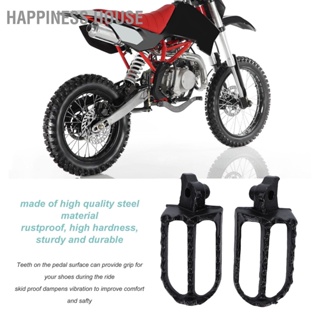 Happiness House 1 คู่ 8 มม./0.31in หมุดเท้าเหล็กส่วนที่เหลือเหยียบสำหรับ Taotao 50cc 70cc 90cc 110cc 125cc Dirtbike Motocross