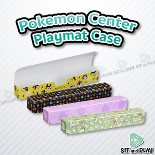 Pokemon Center - Playmat Case กล่องเก็บแผ่นรองเล่น การ์ดเกมโปเกมอน ลิขสิทธิ์แท้ 100% (นำเข้าจากญี่ปุ่น)