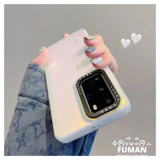 เคสโทรศัพท์มือถือแบบใส ผิวด้าน ไล่โทนสี กันกระแทกกล้อง สําหรับ Huawei P60 P50 P40 P30 Pro P60 ART P50E