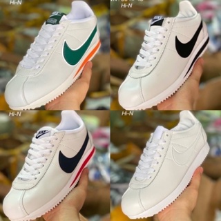 (โปรโมชั่น Spot）Nike Cortez (size36-45) Black ดำล้วน สินค้าพร้อมกล่อง ใบเสร็จ ใบเซอร์ 990 แจ้งสีทางแชทครับ