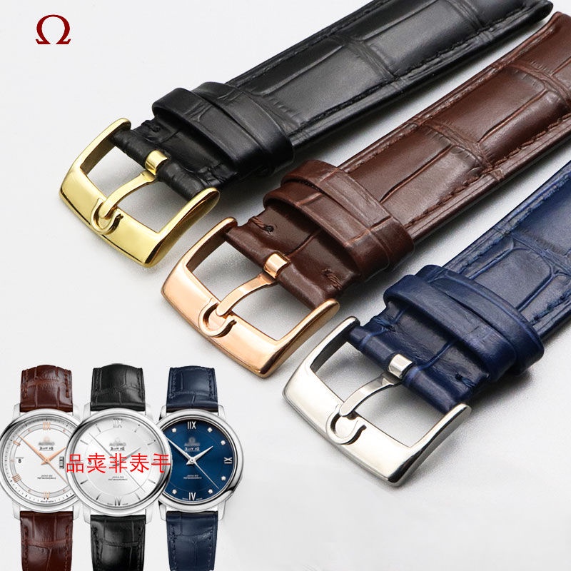 เหมาะสําหรับ omega Watch Buckle De Ville Series Pin Buckle Strap Buckle omega Watch Accessories Gold