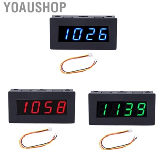 Yoaushop Rotation Speed Tester  4 Digit Tachometer 0.56in  Screen Power Off Memory Quick Response  for Detecting  Speed