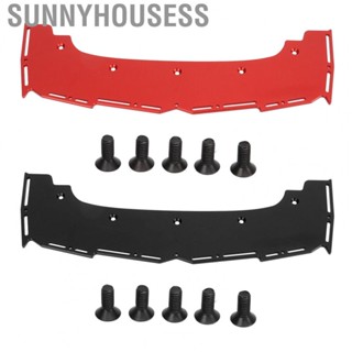 Sunnyhousess RC Front Bumper  11.9in Wide Aluminium Alloy RC Car Front Bumper Exquisite Color Easy Installation Accurate Size with Screws for 1/7 1/8 RC Car