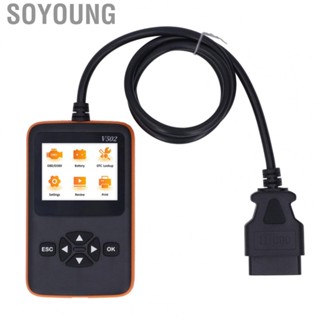 Soyoung OBD2   Read Data Stream Easy To Use Engine Fault Code  7 Language  for Vehicles