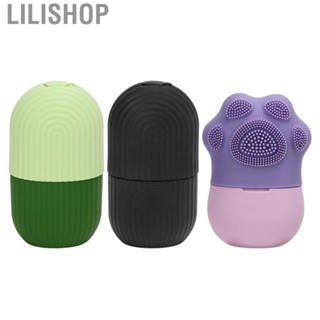 Lilishop Facial Ice Mold Face Ice Holder Easy To Grip Base for Beauty